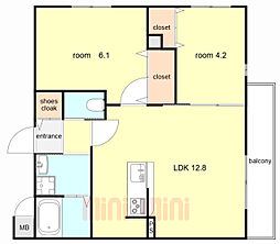 ワコーレヴィータ垂水坂上1丁目 2階