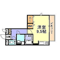 間取図画像 ワンルーム