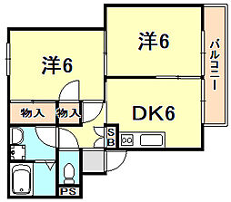 メゾン・クレール 2階/202