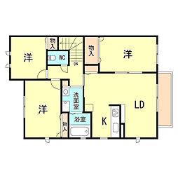 間取図画像 3LDK