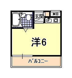 間取図画像 ワンルーム