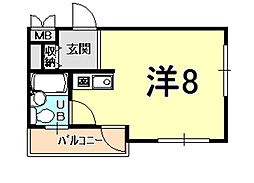 間取図画像 ワンルーム