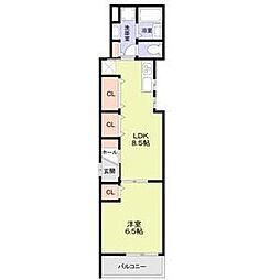 アリビア明神町B棟 3階