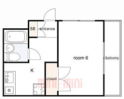 ドムールコスモス甲南町 2階