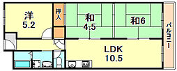 白川台セントラルマンション 4階/402