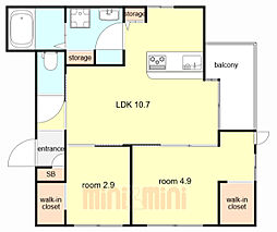 ブリアン西宮 3階/301