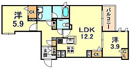 シャーメゾン ユニ 六甲 1階