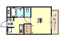 シャルマン住吉 1階