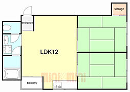 東尻池グリーンハイツ 4階/401