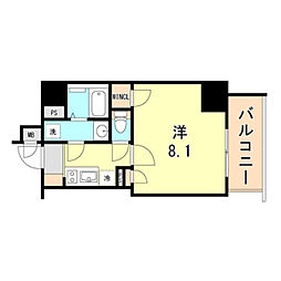 ファステート神戸ティアモ 2階