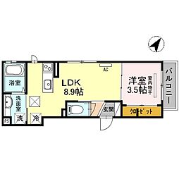 ディアコート中道8 1階/103