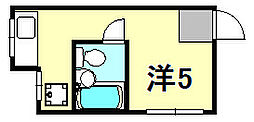 パークサイド湊川 2階/201