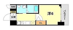 エステムプラザ神戸西4インフィニティ 1Kの間取図画像
