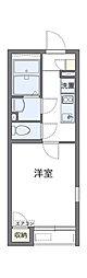 BOSHUKE水木 1Kの間取図画像