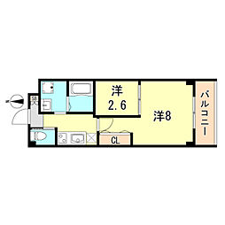 V-ルネサンス大塚町 1LDKの間取図画像