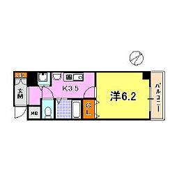 スワンズ神戸三宮イースト 6階/603