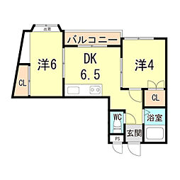 セレナ潮見台 2階/202