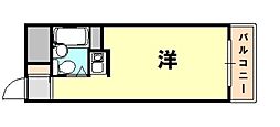 GSハイム元町 ワンルームの間取図画像