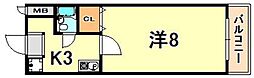 ラフォーレ兵庫B棟 2階/B201