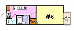 ウインデイア中山手 A 2階/205