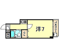 ヴィラ元町 7階/701