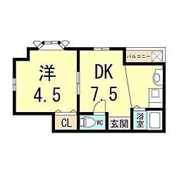 セゼーレ戸崎 3階/301