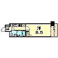 アドバンス三宮5ソレイユ2階6.9万円
