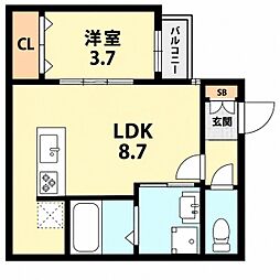 C-GRID脇浜 1階/102