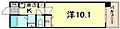 レジディア三宮東3階8.6万円