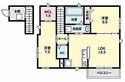 ベルメゾン 2階