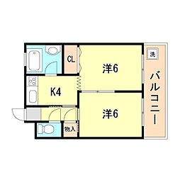 脇浜マンション 4階