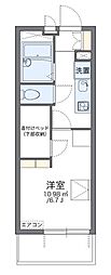 レオパレス兵庫駅前通 1Kの間取図画像