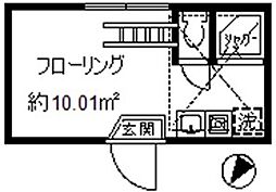 グレースレーヌ ワンルームの間取図画像