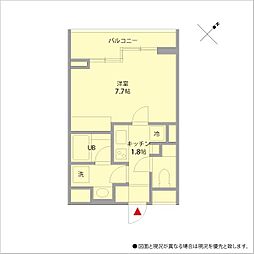 グレーシア表参道 1Kの間取図画像