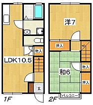 ケーアールコート E ｜ 神奈川県小田原市蓮正寺331-1（賃貸テラスハウス2LDK・--・56.34㎡） その2