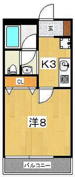 プラムコート 103｜神奈川県小田原市荻窪(賃貸アパート1K・1階・27.60㎡)の写真 その2