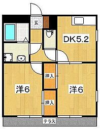 ストークハイツＢ 1階