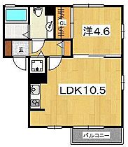 ドエル・リヴェール 105 ｜ 神奈川県小田原市田島135-4（賃貸アパート1LDK・1階・36.29㎡） その2