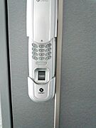 電子錠指紋認証