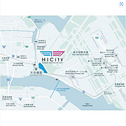 羽田国際空港に隣接　敷地内バス停でのアクセスも可能