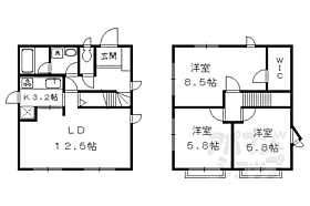 那須貸家（西棟） KASIYA ｜ 京都府京都市左京区下鴨前萩町（賃貸一戸建3LDK・--・80.00㎡） その2