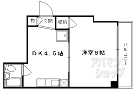 京都府京都市中京区大宮通姉小路下ル姉大宮町東側（賃貸マンション1DK・1階・19.64㎡） その2