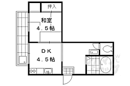 京福電気鉄道北野線 北野白梅町駅 徒歩12分 1階/-