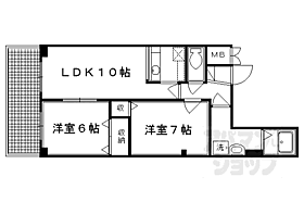 京都府京都市上京区油小路通元誓願寺下ル戒光寺町（賃貸マンション2LDK・3階・66.50㎡） その2