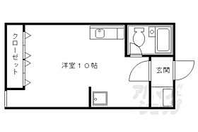 京都府京都市北区等持院南町（賃貸アパート1K・1階・28.00㎡） その2