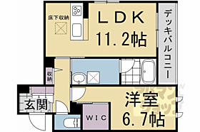 京都府京都市上京区小川通出水上る茶屋町（賃貸アパート1LDK・1階・46.99㎡） その2