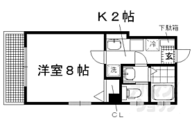 パークレジデンス　下鴨 4-D ｜ 京都府京都市左京区下鴨本町（賃貸マンション1K・4階・23.44㎡） その2