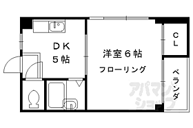 京都府京都市東山区今熊野剣宮町（賃貸マンション1DK・1階・23.09㎡） その2