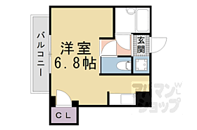 京都府京都市中京区堀川通二条東入ル矢幡町（賃貸マンション1K・2階・25.94㎡） その2