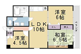 交徳マンション 204 ｜ 京都府京都市左京区岩倉幡枝町（賃貸マンション3LDK・2階・58.00㎡） その2